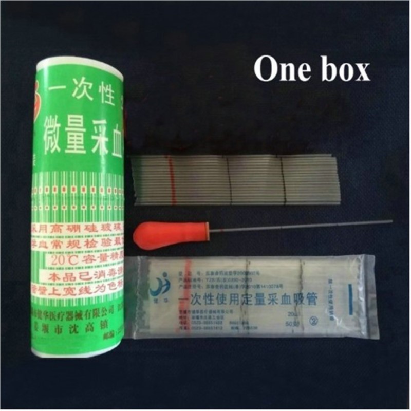 Blood Collection Tube - 1 hộp (400 chiếc) 40ul kính