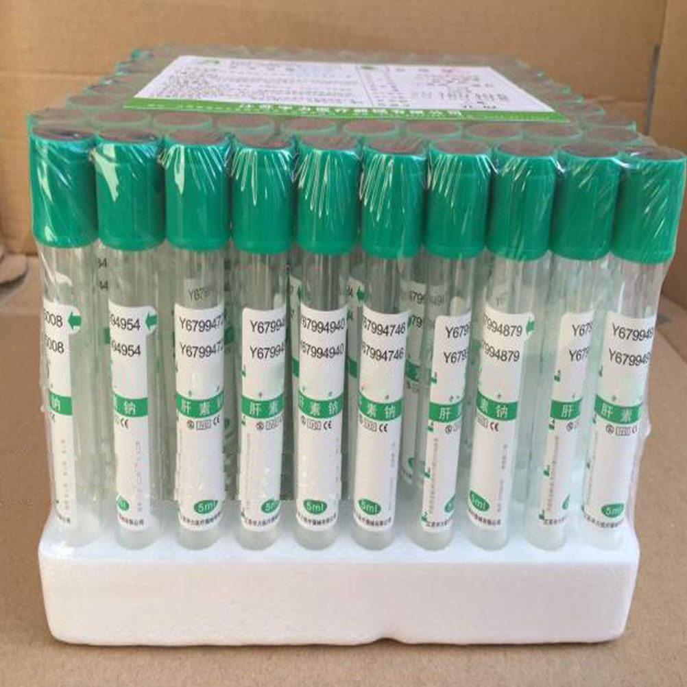 Blood Collection Tube - 100Pcs Sodium Tubes Glass Laboratory Test