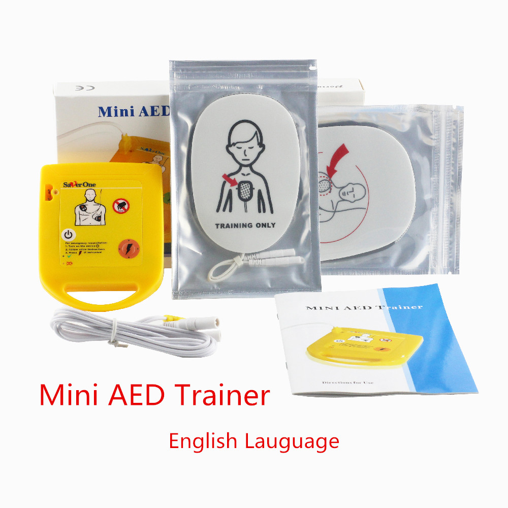 Mini AED Huấn Luyện XFT-D0009  - đánh giá và giá Defibrillator Aed Trainer