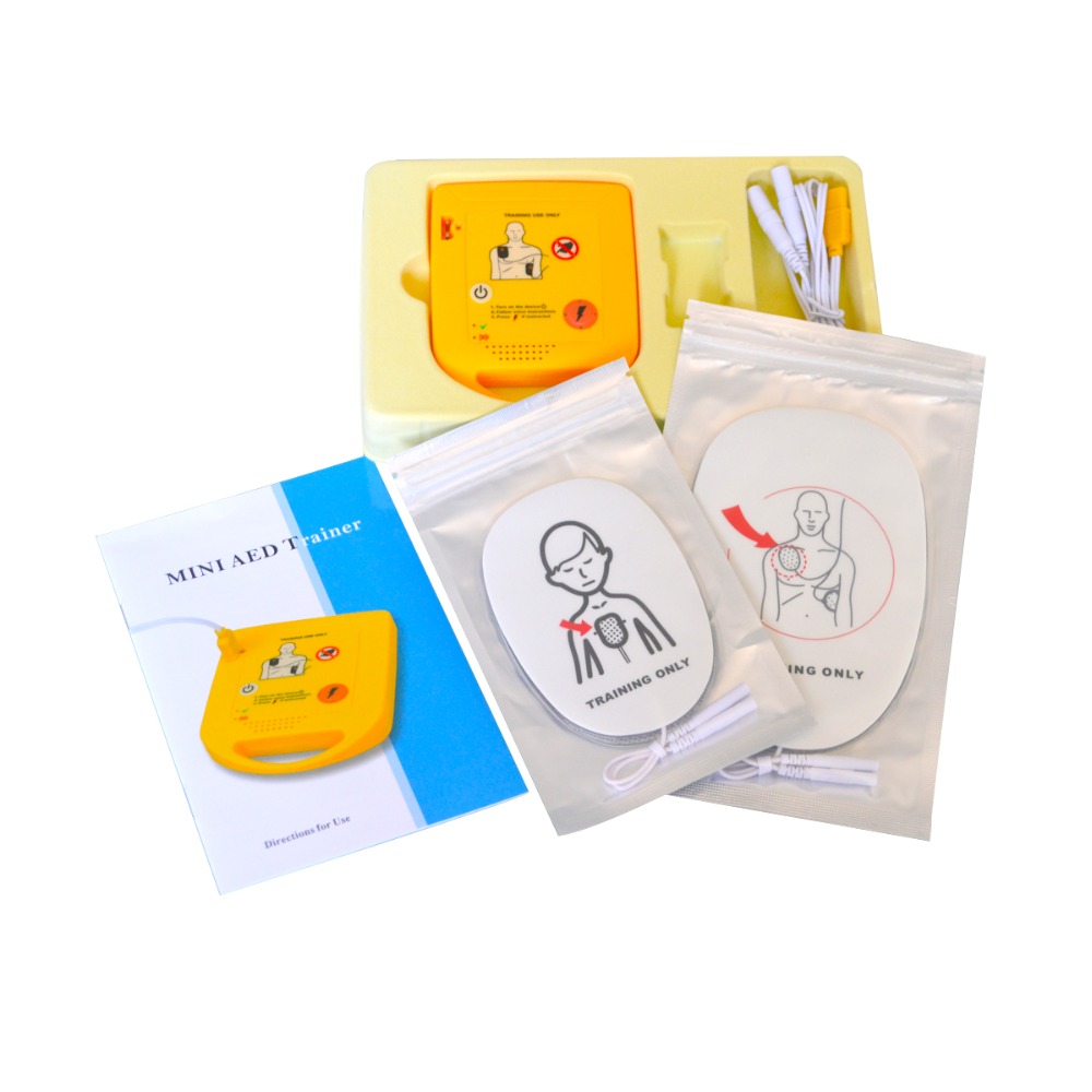 Mini AED Huấn Luyện XFT-D0009  - đánh giá và giá Defibrillator Aed Trainer