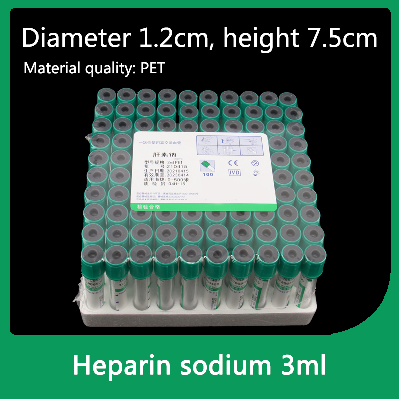 3/5/10ml Heparin Sodium Antico - đánh giá và giá Blood Collection Tube