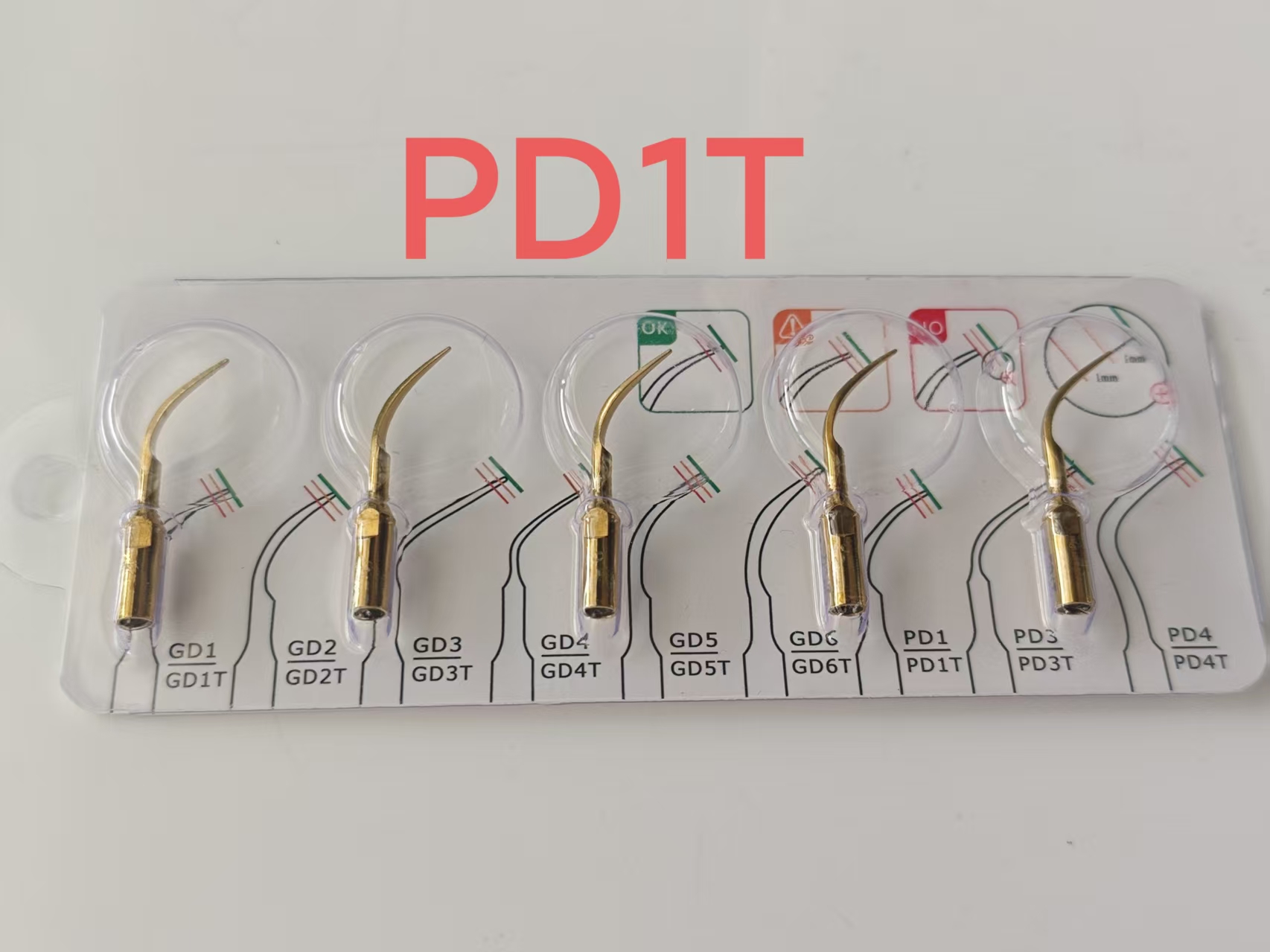 5Pcs Titanium Gold Dental Ultr - đánh giá và giá Dental Scaler Ultrasonic